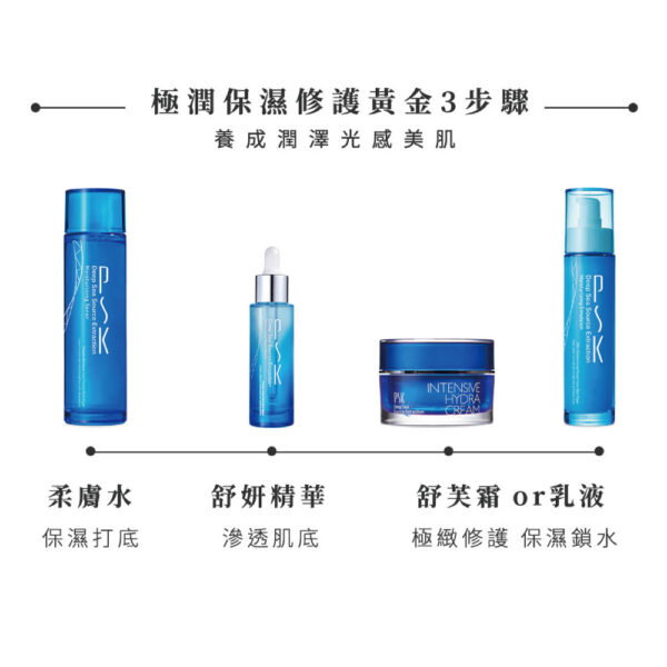 PSK Skincare & Makeup| ​​​​​​​Deep Sea Source Extraction Moisturizing 4PCS Skincare Set