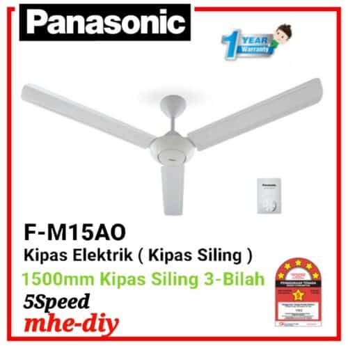 44b260ec81e43a739f468c5714e0de2a Panasonic 60" 3 Blade Regulator Type Ceiling Fan | F-M15AOBWH F-M15A0BWH 風扇 F-M15A0VBWH Kipas Murah (Siling Fan Kipas Siling )