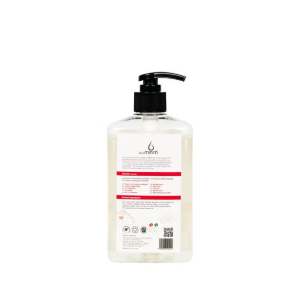 IMG_2763 Ecominim Hand Wash kind to hands Liquid 500mL | Plant Based, No SLES/SLS, Skin Friendly
