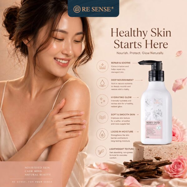 IMG_3328 RE SENSE®️Rosy Oud Essential Lotion (200ml)