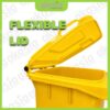 Medical Waste Bins / Biohazard Bins / Clinical Waste Bins - 120 litre / 240 litre