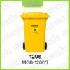 Medical Waste Bins / Biohazard Bins / Clinical Waste Bins - 120 litre / 240 litre