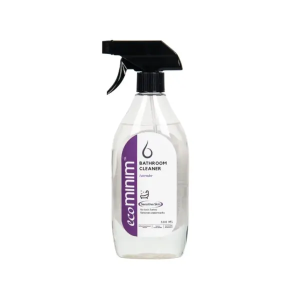Ecominim Bathroom Cleaner Lavender 500mL | Plant Based, No SLES/SLS, Skin Friendly