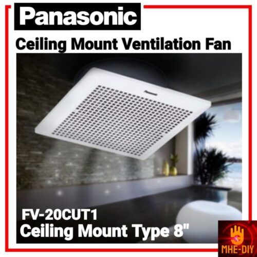 b09d4bd7e8ad60b9efc8e75bf27f46ff PANASONIC Ceiling Mount Ventilation Fan FV-20CUT1NAHP