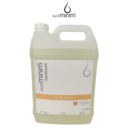 Ecominim Hand Wash Liquid 5L | Plant Based, No SLES/SLS, Skin Friendly