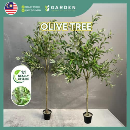 160cm 180cm Artificial Plant Olive Tree with Pot Tree Fake Plant Decoration Home