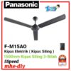 Panasonic 60" 3 Blade Regulator Type Ceiling Fan | F-M15AOBHH F-M15A0BHH 風扇 F-M15A0VBWH Kipas Murah (Siling Fan Kipas Siling )