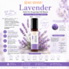 lavender roll on RE SENSE®️Lavender Roll On Essential oil blend 10ml | Chakra 7