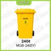 Medical Waste Bins / Biohazard Bins / Clinical Waste Bins - 120 litre / 240 litre