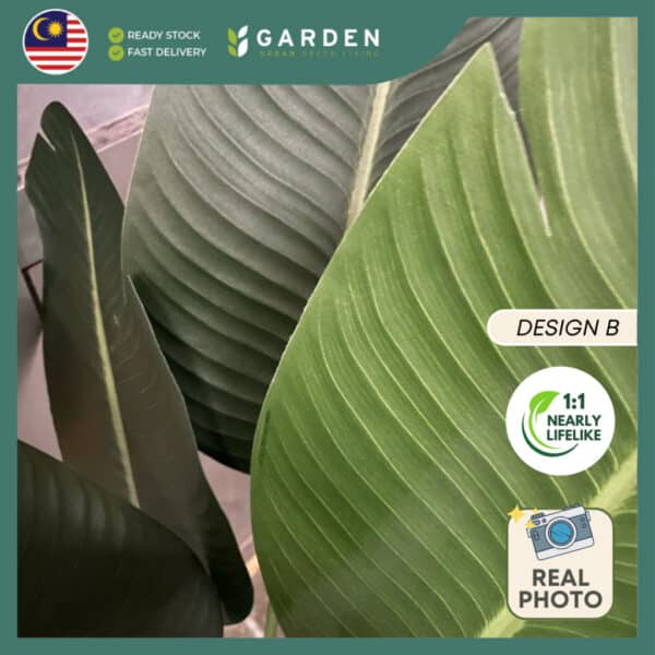 120cm 150cm Artificial Plant Banana Tree with Pot Tree Fake Plant Decoration Home