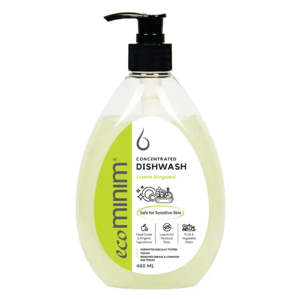 [Bundle Pack] ecoMINIM Plant-Based Home Care Set (Detergent + Floor Cleaner + Handwash + Dishwash)