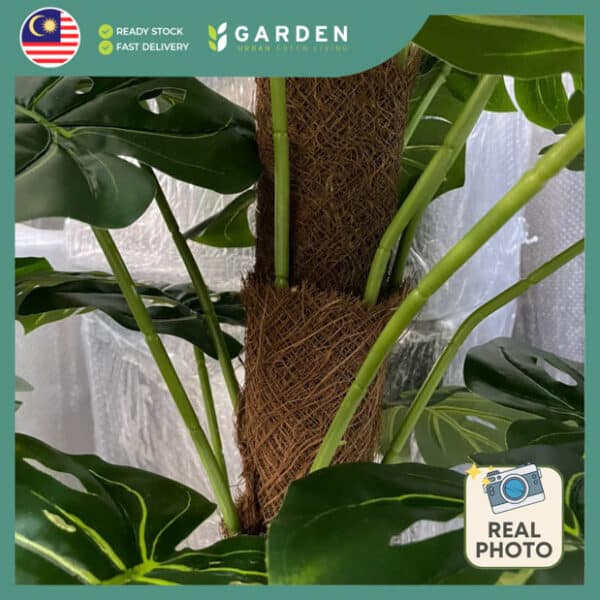75cm 105cm Artificial Plant Monstera Tree with Pot Tree Fake Plant Decoration Home